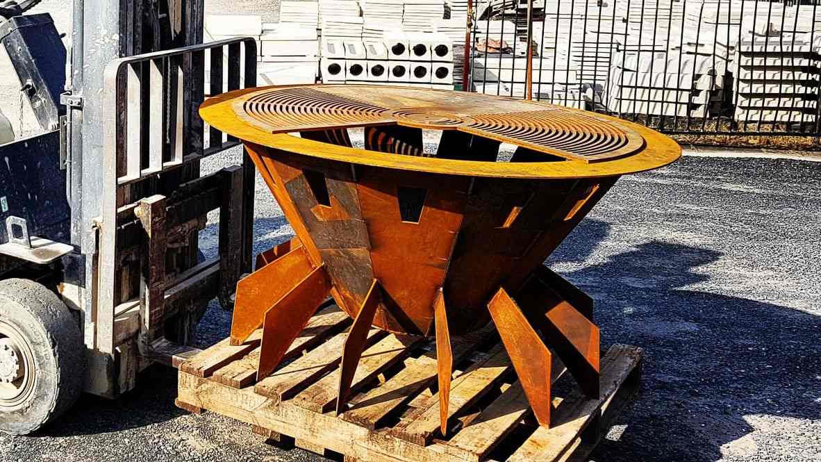 Extra Large Australian Made fire pit