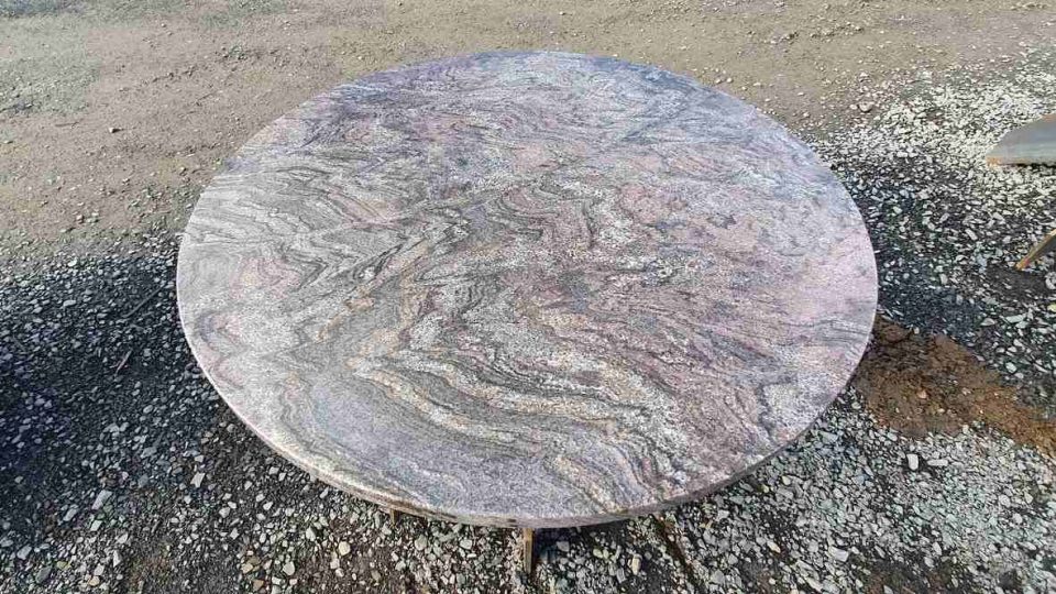 Add a granite top for your fire pit for multi-use